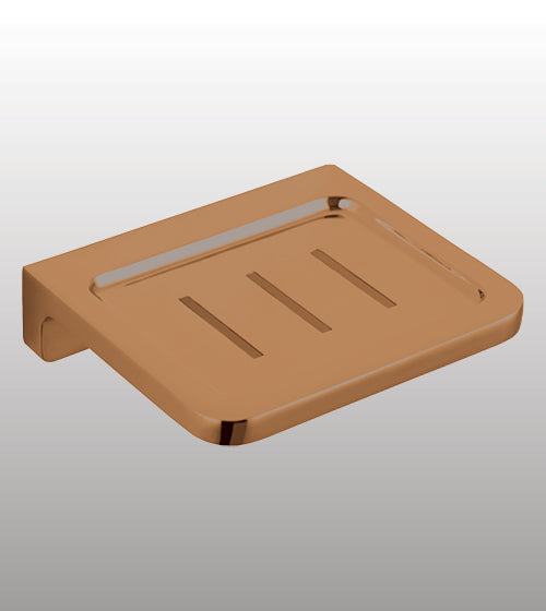 SOAP DISH - AQUANT - ( BRUSHED ROSE GOLD - ACCESSORIES - 0x0 mm - 0inchx0inch )