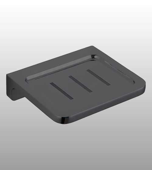 SOAP DISH - AQUANT - ( GRAPHITE GREY - ACCESSORIES - 0x0 mm - 0inchx0inch )