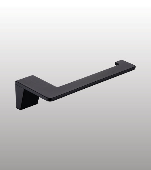 TOILET ROLL HOLDER - AQUANT -  ( MATT BLACK -  - 0x0 mm - 0inchx0inch )