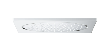 RAINSHOWER F-SERIES 10INCH CEILING SHOWER - GROHE - ( CHROME - G5 - RAINSHOWER - 15x250 mm - 0.5inchX10inch )