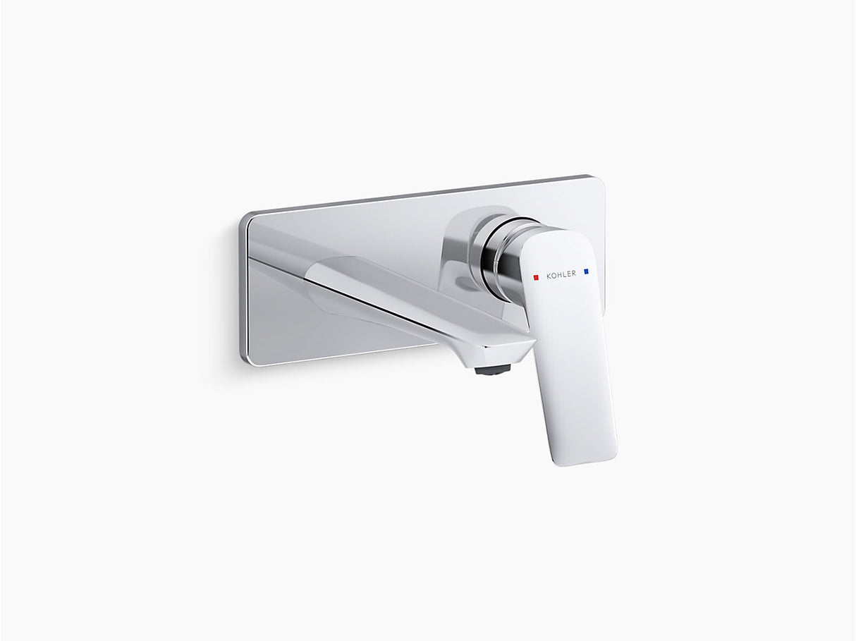 ENGAGE TM WALL-MOUNT BATHROOM SINK MIXER FAUCET TRIM - KOHLER PREMIUM - ( POLISHED CHROME - PREMIUM - 0x15 mm - 0inchX0.5inch )