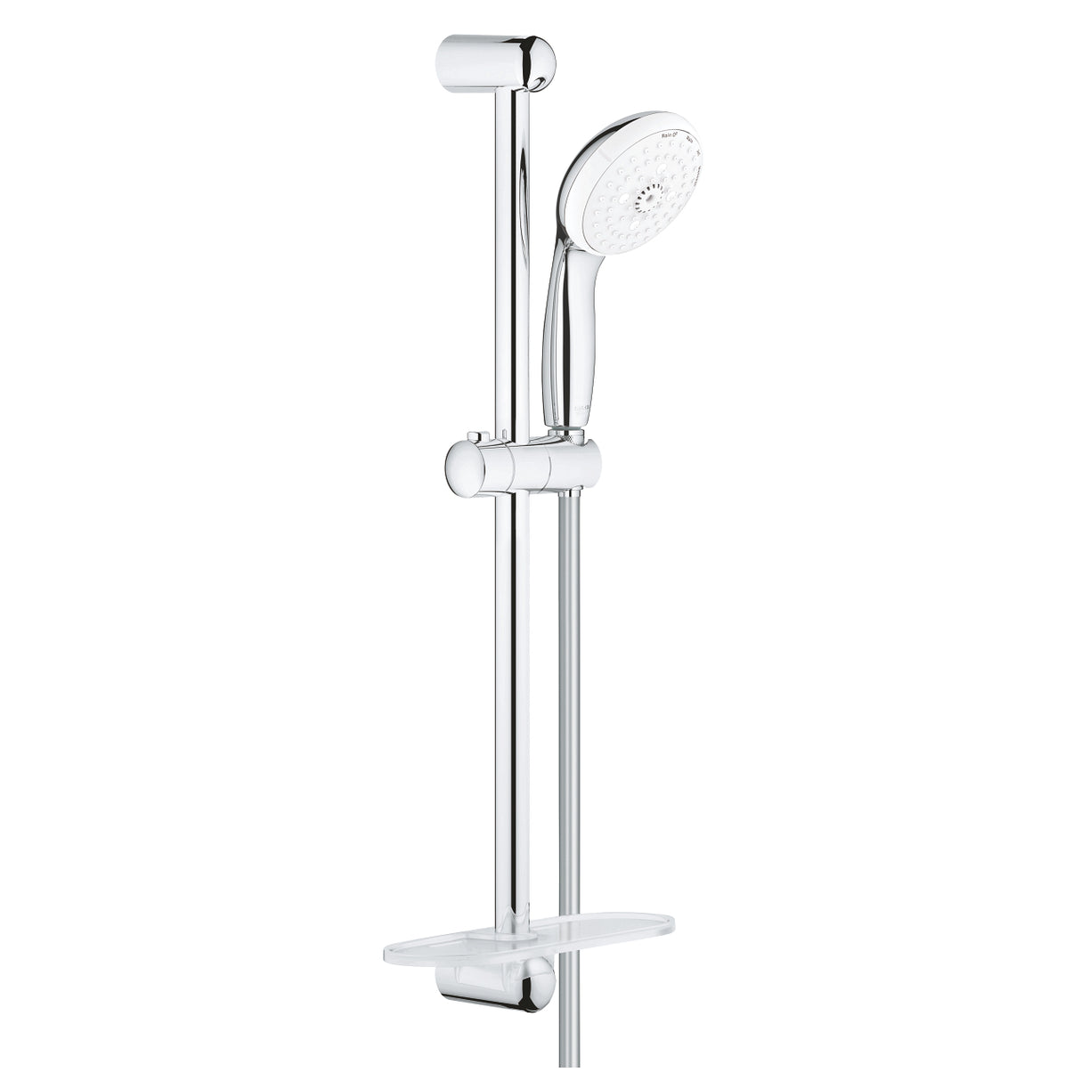 TEMPESTA 100 IV SHOWER RAIL SET +DISH 600MM - GROHE - ( CHROME - G3 - TEMPESTA - 0x15 mm - 0inchX0.6inch )