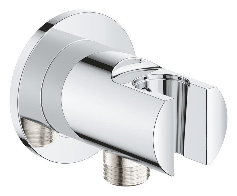 RELEXA WALL UNION WITH SHOWER HOLDER - GROHE - ( CHROME - G4 - RELEXA - 0x15 mm - 0inchX0.5inch )