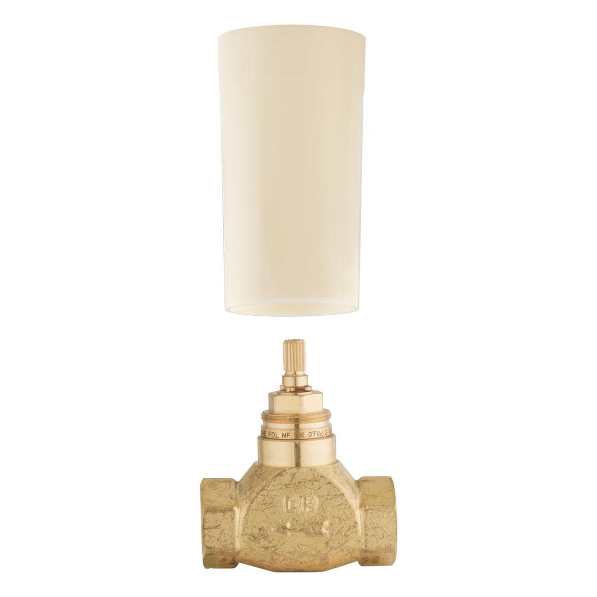 CONCEALED VALVE ROUGH - GROHE - ( CHROME - G3 - NON RAPIDO - 0x15 mm - 0inchX0.5inch )