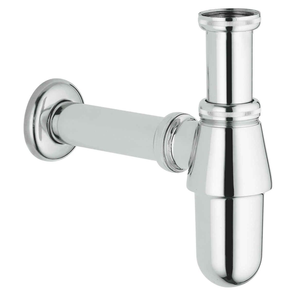 WASTE TRAP BASIN 1 1/4INCH - GROHE - ( CHROME - G3 - GROHE - 32x300 mm - 1.25inchX12inch )