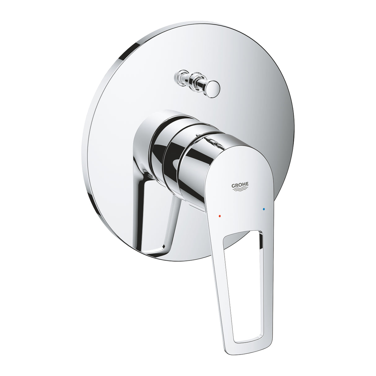 NEW BAULOOP 1-HANDLE BATH/SHOWER MIXER - GROHE-G2 - ( CHROME - G2 - BAUCOSMOPOLITAN - 0x0 mm - 0inchX0inch )