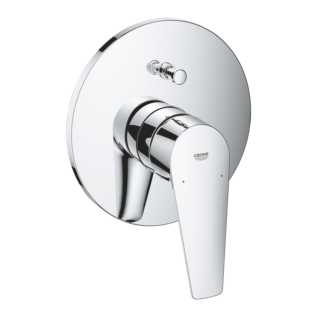 NEW BAUEDGE 1-HANDLE BATH/SHOWER MIXER - GROHE-G2 - ( CHROME - G2 - BAUCOSMOPOLITAN - 0x15 mm - 0inchX0.5inch )