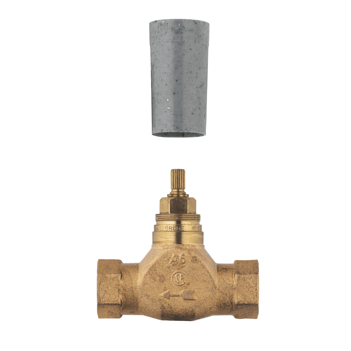 CONCEALED VALVE 1/2INCH US - GROHE -  ( CHROME - G3 - NON RAPIDO - 0x15 mm - 0inchX0.5inch )
