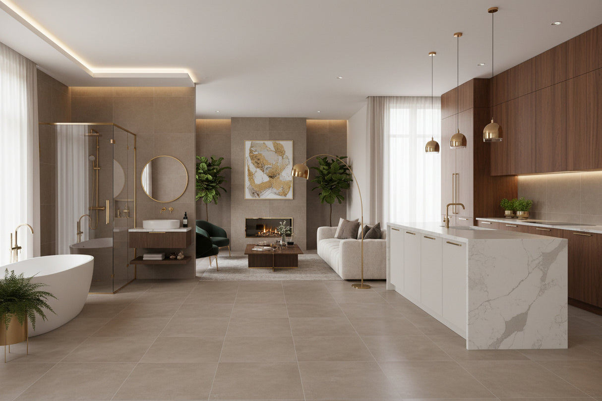 SPECTRA MUSHROOM MATT - SIMPOLO-TILES - ( - SPECTRA MATT - 1198x1198 mm - 48inchX48inch )