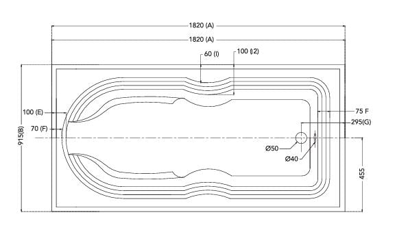 VANTAGE (N) BATH TUB - HINDWARE - ( STAR WHITE - - 1375x1375 mm - 55inchX55inch )