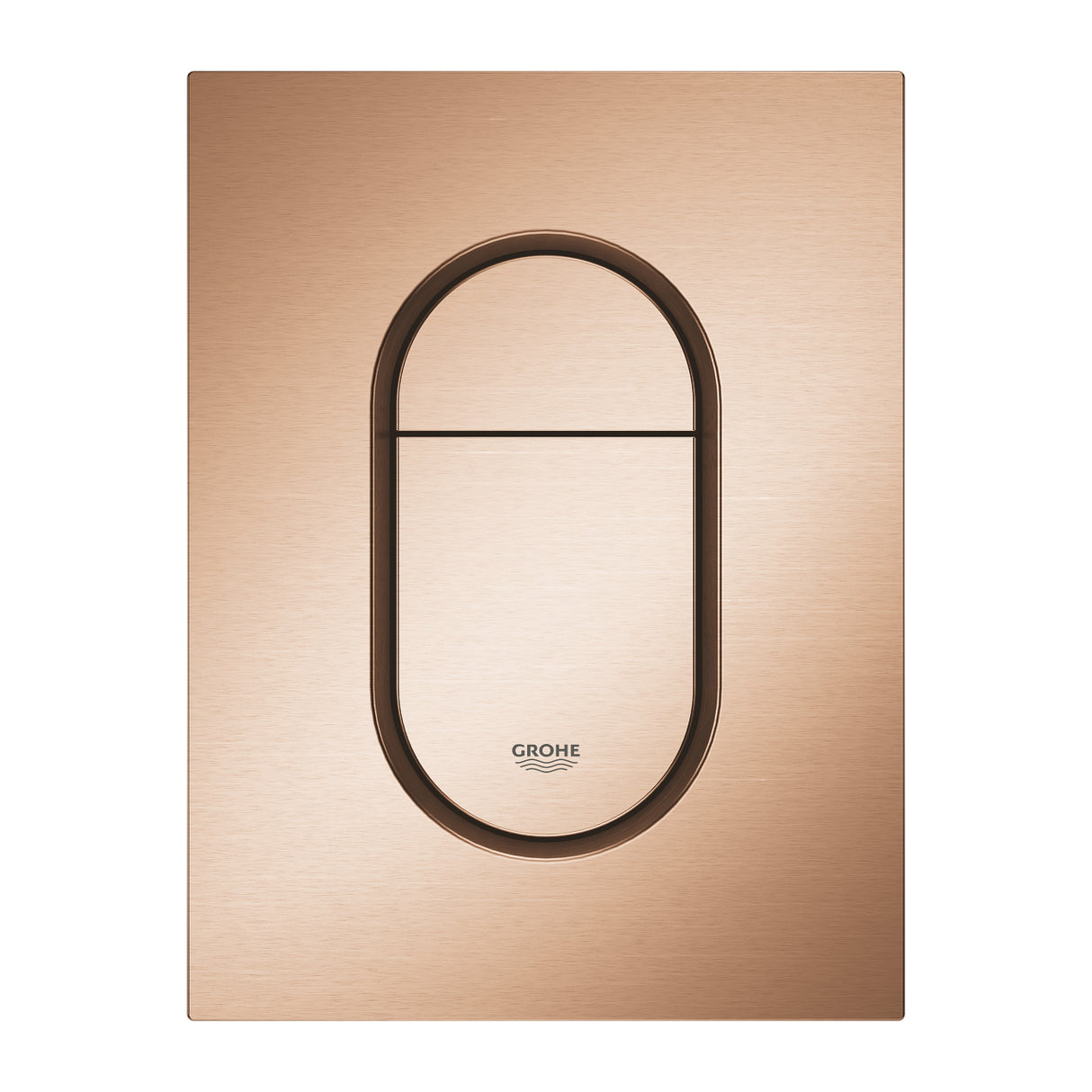 ARENA COSMOPOLITAN FLUSH PLATE, SMALL SIZE - GROHE - (BRUSHED WARM SUNSET - G4 - ARENA COSMOPOLITAN - 0x0 mm - 0inchX0inch)