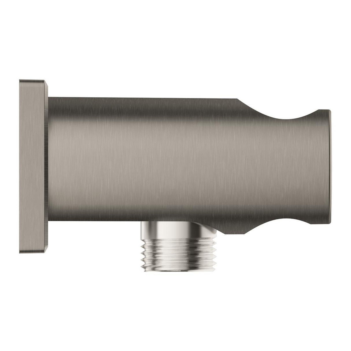 RAINSHOWER SHOWER OUTLET ELBOW 1/2 INCH WITH HOLDER - GROHE - (BRUSHED HARD GRAPHITE - G5-RAINSHOWER - 0x15 mm - 0inchX0.5inch)