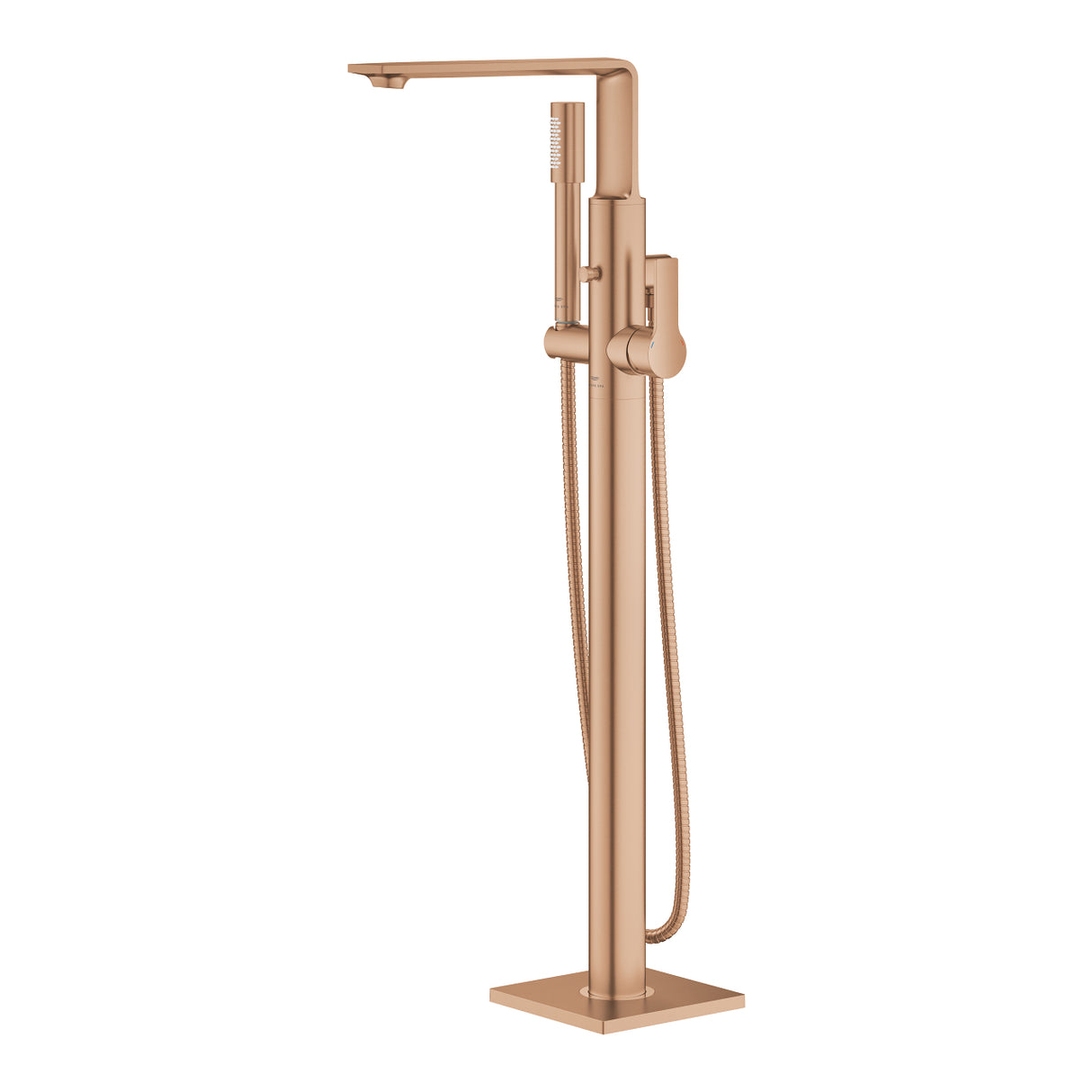 GROHE SPA ALLURE SINGLE-LEVER BATH MIXER 1/2 INCH, FLOOR MOUNTED - GROHE - (BRUSHED WARM SUNSET - G5-ALLURE - 0x15 mm - 0inchX0.5inch)