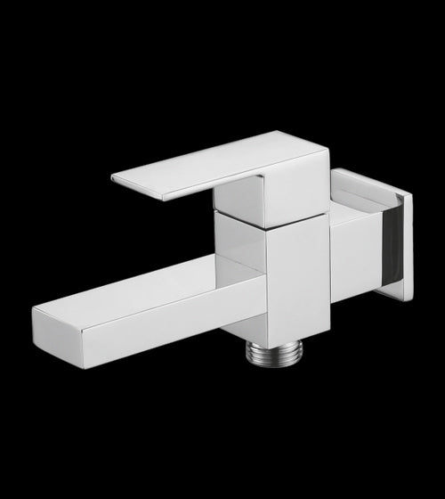 BRASS 2 WAY BIB COCK - AQUANT -  ( CHROME -  - 0x0 mm - 0inchx0inch )