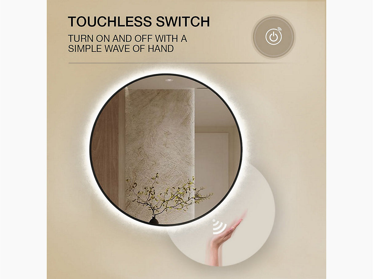 VIVE LIGHTED MIRROR WITH TOUCHLESS SWITCH - KOHLER LUXURY -  (  - LUXURY - 705x705 mm - 28.2inchX28.2inch )