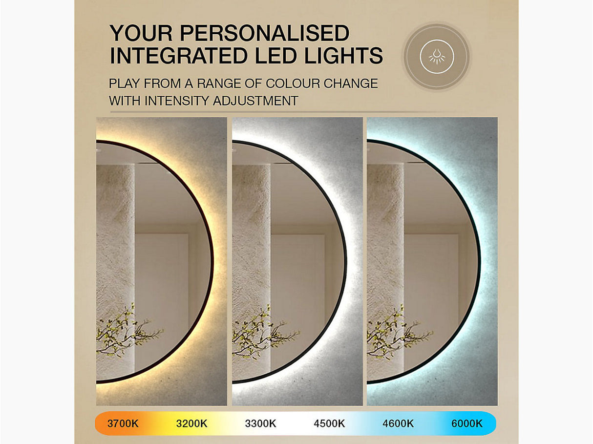 VIVE LIGHTED MIRROR WITH TOUCHLESS SWITCH - KOHLER LUXURY -  (  - LUXURY - 705x705 mm - 28.2inchX28.2inch )