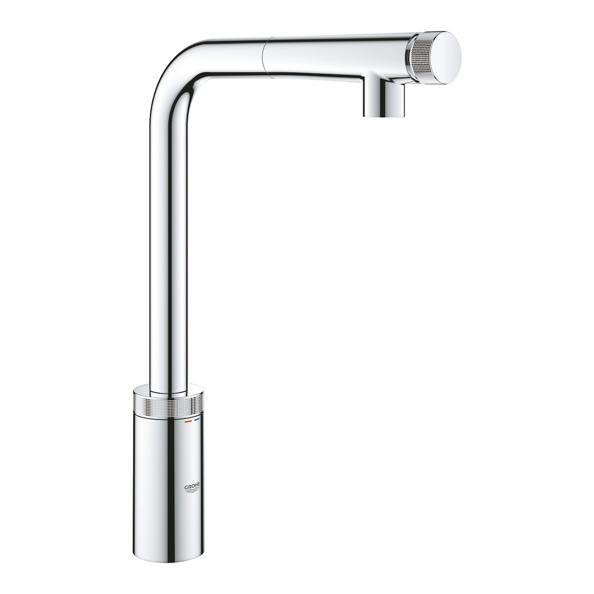 MINTA SMARTCONTROL 1-HANDLE SINK MIXER, L-SPOUT, PULL-OUT - GROHE - ( CHROME - G5 - SMARTCONTROL KITCHEN - 0x15 mm - 0inchX0.6inch )