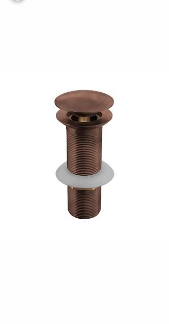 CLICK CLACK (POP-UP) WASTE F/T - JAQUAR FAUCETS - ( ANTIQUE BRONZE - ALLIED - 0x125 mm - 0inchX5inch )