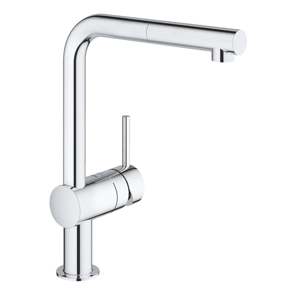 MINTA 1-HANDLE KITCHEN MIXER, L-SPOUT, PULL OUT - GROHE - ( CHROME - G4 - MINTA - 0x10 mm - 0inchX0.4inch )