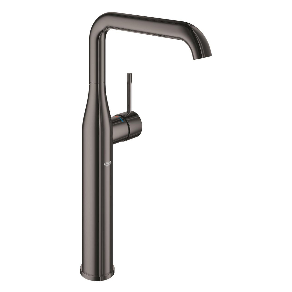 ESSENCE 1-HANDLE BASIN MIXER WITHOUT POP-UP, XL SIZE - GROHE - ( HARD GRAPHITE - G5 - ESSENCE - 0x10 mm - 0inchX0.38inch )