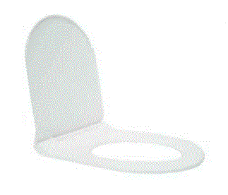 UF SLIM SOFT CLSNG S/CVR FOR 5953UFSM - JAQUAR SWARE - ( WHITE - - 0x0 mm - 0inchX0inch )