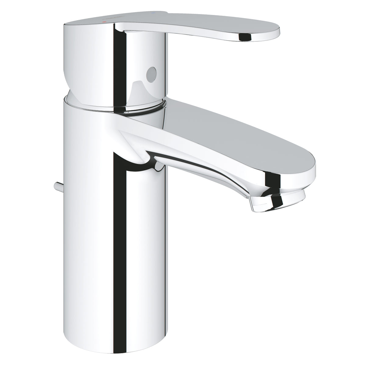 EUROSTYLE COSMOPOLITAN 1-HANDLE BASIN MIXER WITH POP-UP, S SIZE - GROHE -  ( CHROME - G3 - EUROSTYLE - 0x10 mm - 0inchX0.38inch )