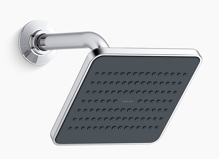 APT SHOWER HEAD SQUARE WALL MOUNT - KOHLER POPULAR -  ( CHROME - POPULAR - 150x150 mm - 6inchX6inch )