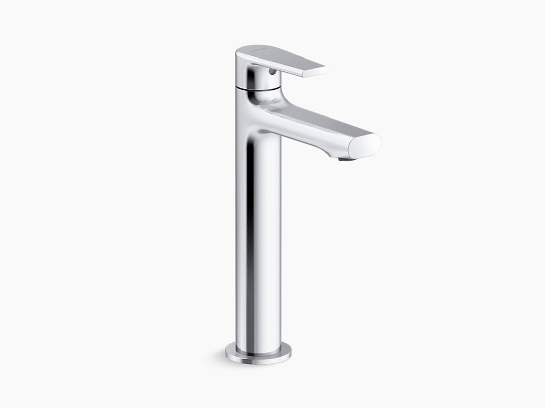APT FLUX TALL PILLAR TAP - KOHLER POPULAR -  ( CHROME - POPULAR - 0x0 mm - 0inchx0inch )