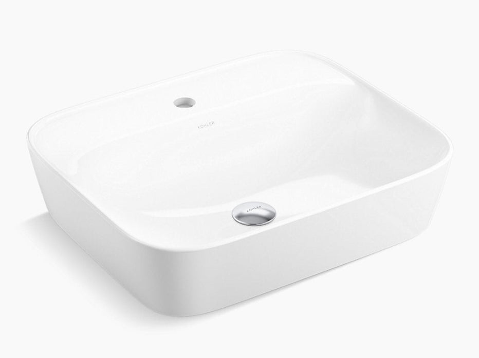 APT VESSEL WALL MOUNTED WASH BASIN 550MM - KOHLER POPULAR - ( WHITE - POPULAR - 0x0 mm - 0inchx0inch )