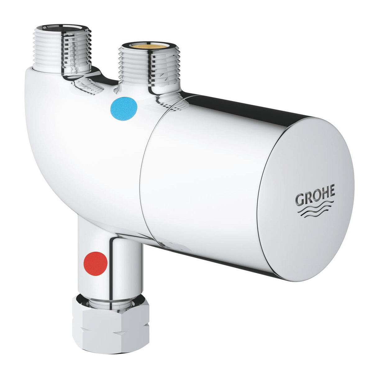 GROHTHERM MICRO THERMOSTATIC SCALDING PROTECTION - GROHE - ( CHROME - G3 - GROHTHERM SPECIAL - 0x10 mm - 0inchX0.38inch )