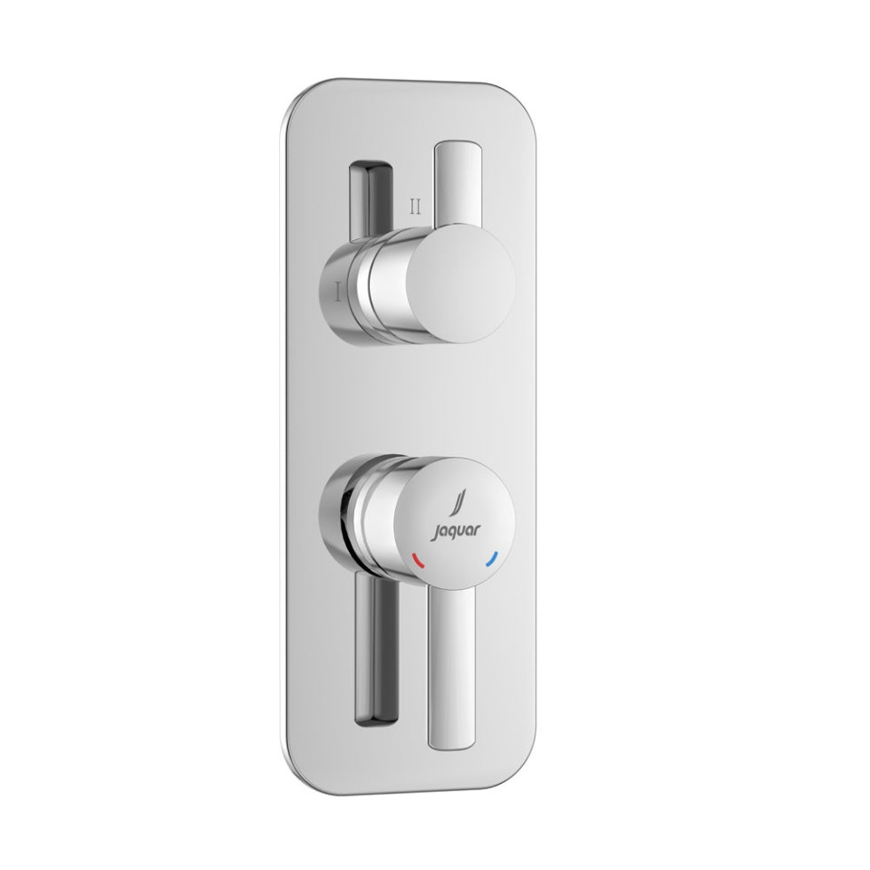 AQUAMAX EXPOSED PART KIT OF SINGLE LEVER SHOWER MIXER WITH 3-WAY OUTLET & SLEEVE (COMPATIBLE WITH ALD-783N)- JAQUAR FAUCETS - ( CHROME - FUSION PRIME - 0x0 mm - 0inchX0inch )