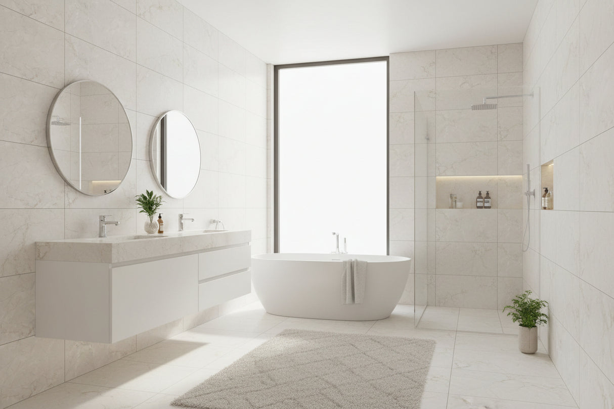 MARFIG PEARL MATT STRONG-X - SIMPOLO-TILES - ( - IMPATTO MATT - 1198x598 mm - 48inchX24inch )