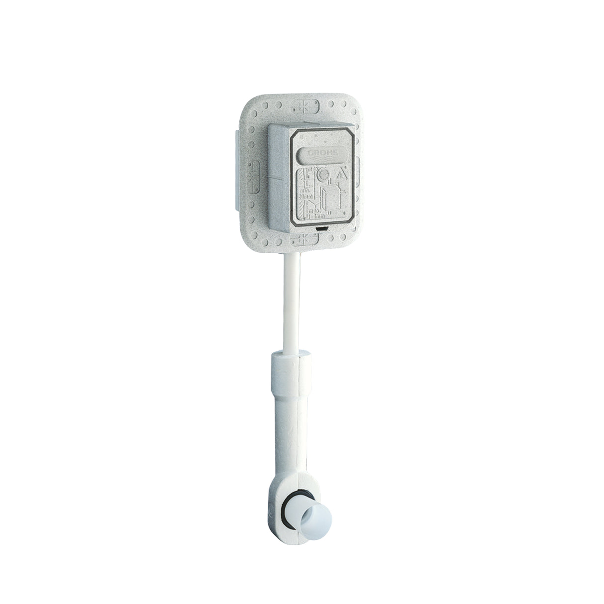 RONDO CONCEALED FLUSH VALVE FOR TOILET - GROHE - ( CHROME - G3 - RONDO - 0x15 mm - 0inchX0.6inch )