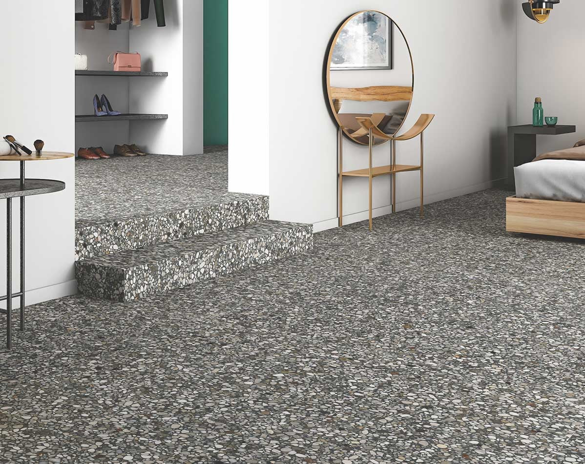 MYSTERY TRZ MATT - SIMPOLO-TILES -  (  - TERRAZO MATT - 1200x600x8.5 mm - 48inchX24inchX0.34inch )