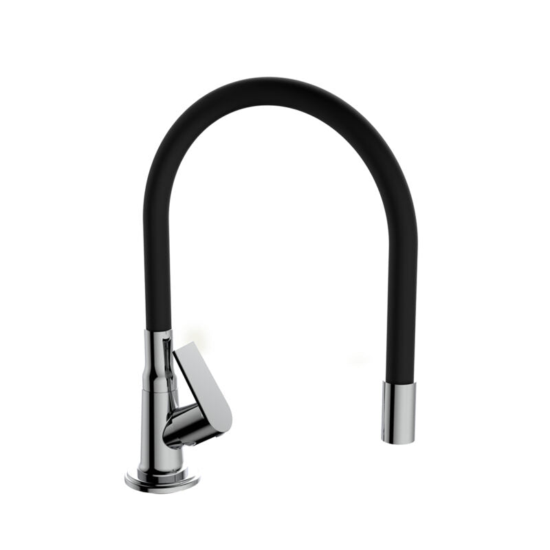 SINK TAP TABLE MOUNTED WITH FLEXIBLE SPOUT - VIKING -  ( BRASS -  - 0x0 mm - 0inchx0inch )
