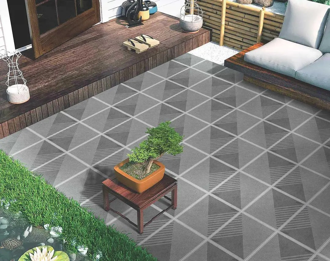 RD 37 MATT - SIMPOLO-TILES - ( - ROCK DECK MATT - 400x400x12 mm - 16inchX16inchX0.5inch )