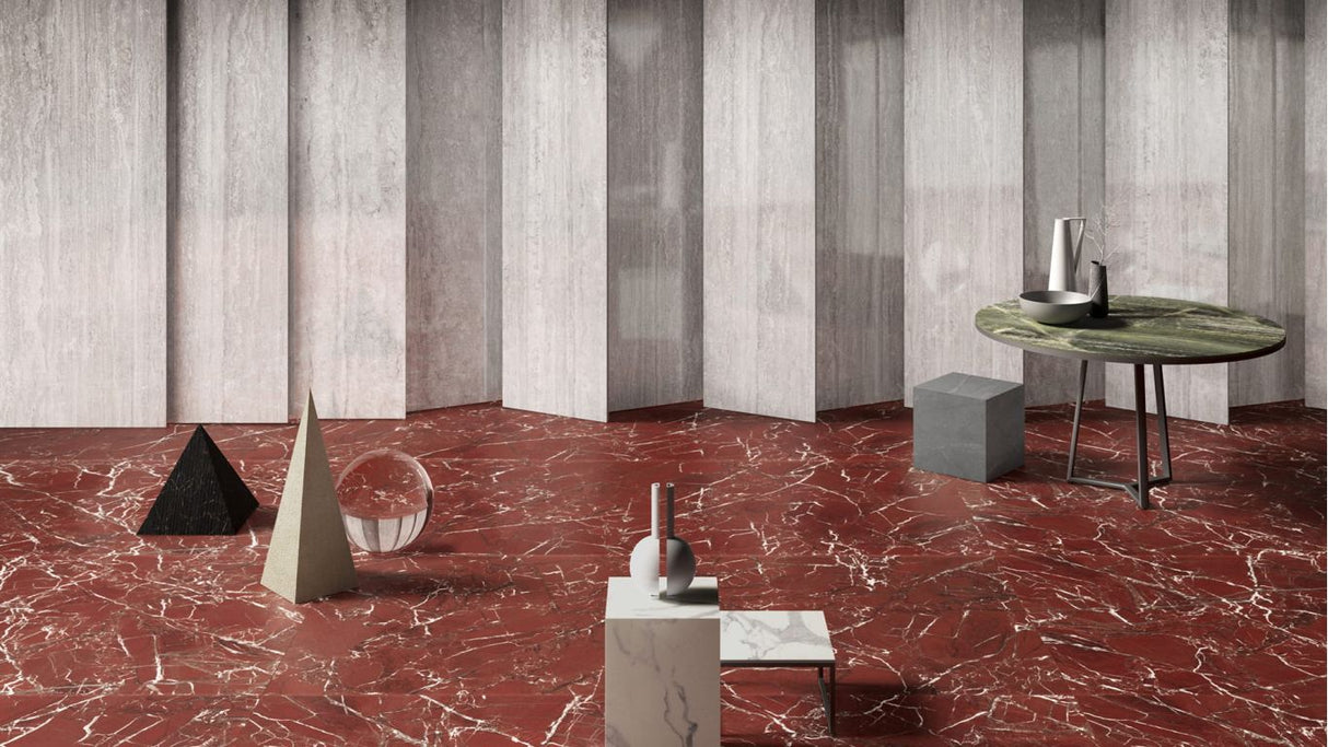 ROSSO LEVANTO LAPPATO MATT THICKNESS 9MM - NEXION - ( - - 1198x1198x mm - 48inchX48inchX0.36inch )