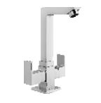 CENTER HOLE MIXER WITH 24 PIPES - IPM - ( CHROME - CUBE-F - 0x15 mm - 0inchX0.6inch )