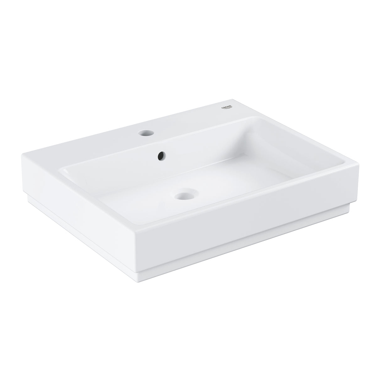 EUROCUBE BASIN, BUILT-IN 60CM - GROHE - ( WHITE - G4 - EUROCUBE - 605x480 mm - 24inchX19inch )