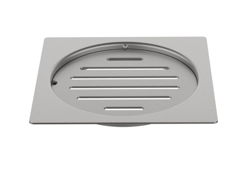 S.S DRAINER SQU (2IN1GRATING)W/O.HOLE - VIKING -  ( CHR -  - 0x125 mm - 0inchX5inch )