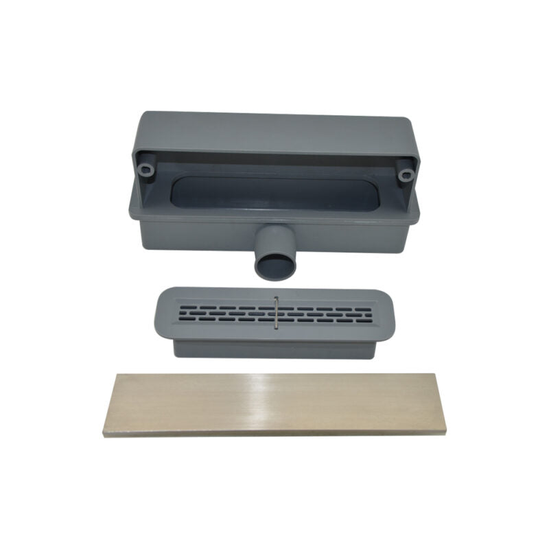 WALL CHANNEL DRAINER CENTRE HOLE - VIKING - ( CHR - - 276x125 mm - 11inchX5inch )