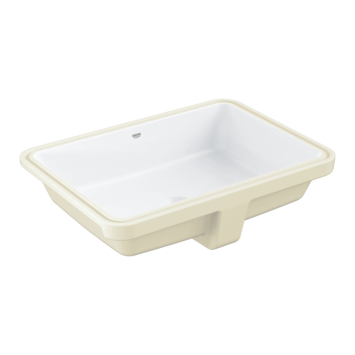 EUROCUBE BASIN UNDER-COUNTER 60CM - GROHE - ( WHITE - G4 - EUROCUBE - 0x15 mm - 0inchX0.6inch )