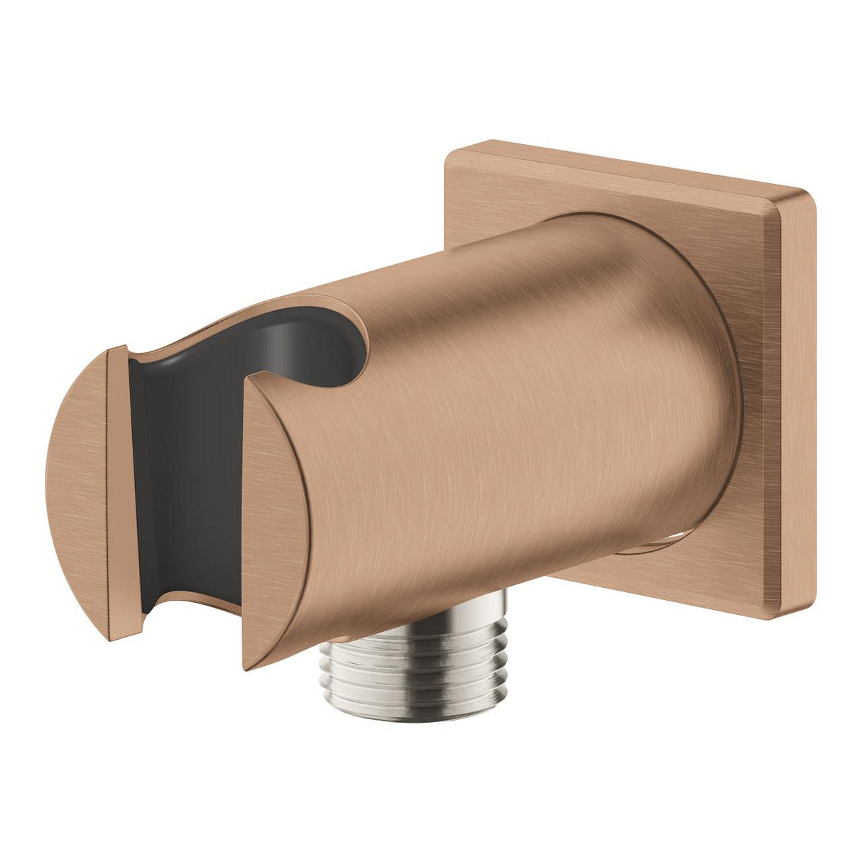 RAINSHOWER SHOWER OUTLET ELBOW 1/2 INCH WITH HOLDER - GROHE - (BRUSHED WARM SUNSET - G5-RAINSHOWER - 0x15 mm - 0inchX0.5inch)