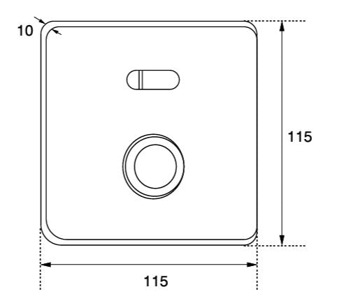 URINAL SENSOR AUTO & MANUAL VALUE - AQUANT - (BLUSHED GOLD - SENSOR - 0x0 mm - 0inchX0inch)