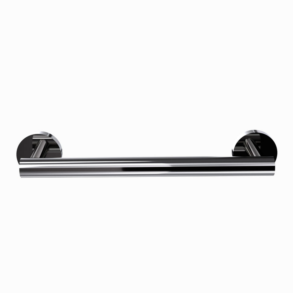 GRAB BAR 300MM LONG, STAINLESS STEEL - JAQUAR FAUCETS - ( BLACK CHROME - CONTINENTAL ACC. - 0x300 mm - 0inchX12inch )