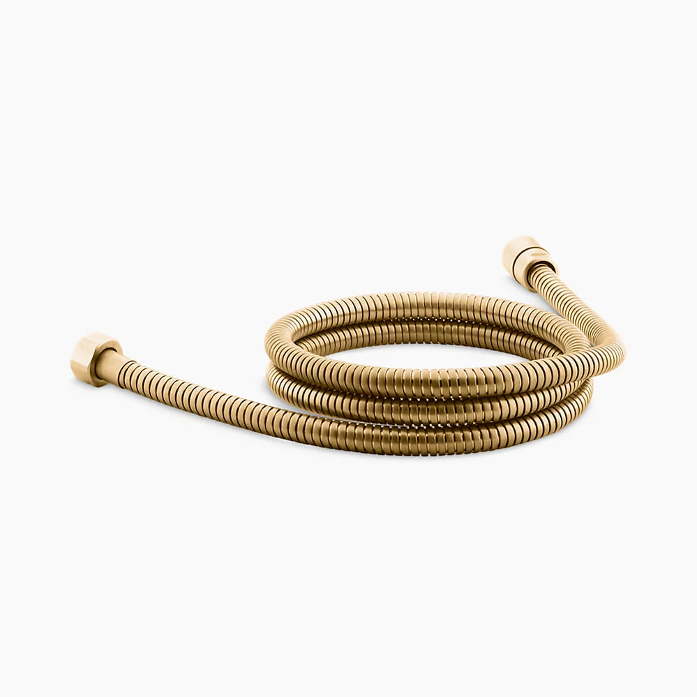 MASTERSHOWER 60INCH METAL HOSE - KOHLER LUXURY - ( VIBRANT BRUSHED MODERNE BRASS - LUXURY - 0x15 mm - 0inchX0.5inch )