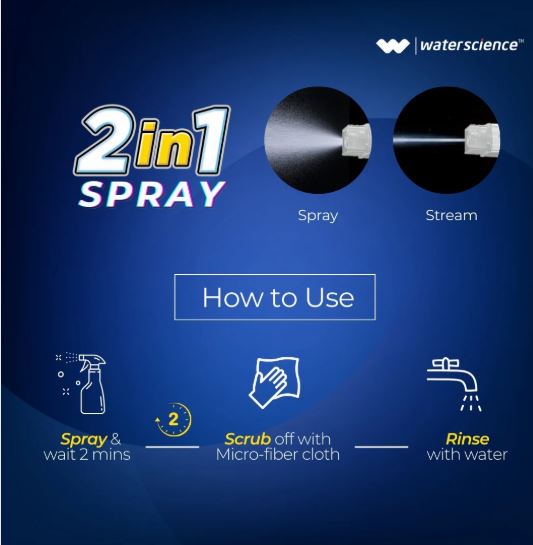 DESCALER HARD WATER STAIN CLEANERS FOR GLASS & MIRROR 500ML - SUNDRY - ( - WATERSCIENCE - 0x0 mm - 0inchx0inch )