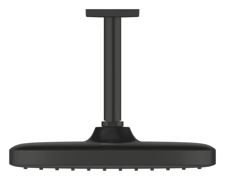 TEMPESTA CUBE HEAD SHOWER SET , ARM 142 MM, 1 SPRAY - GROHE - ( MATTE BLACK - G3 - TEMPESTA CUBE - 250x250 mm - 10inchX10inch )