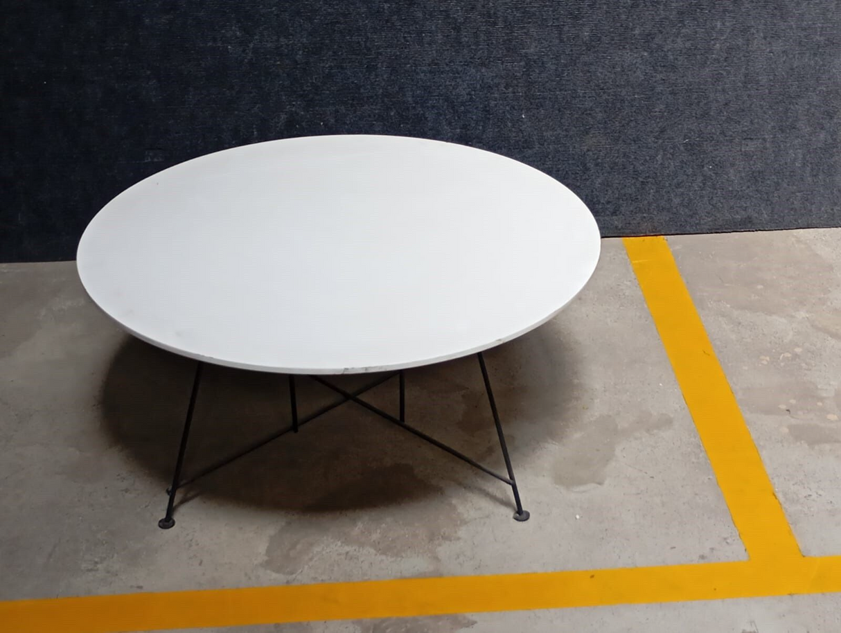 COFFEE TABLE -CJ003 W/SS LEGS POWDER COATED & PORCELAIN TOP (AVAILABLE PART A,B&C) - FURNITURE - ( - BUENA CASA - 0x787x355 mm - 0inchX31.48inchX14.2inch)
