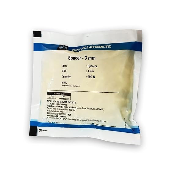 SPACERS 3MM (100 PC/PACK) - MYK LATICRETE -  (  -  - 0x0 mm - 0inchx0inch )